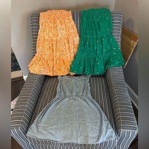 Girls Gap dress bundle - size S